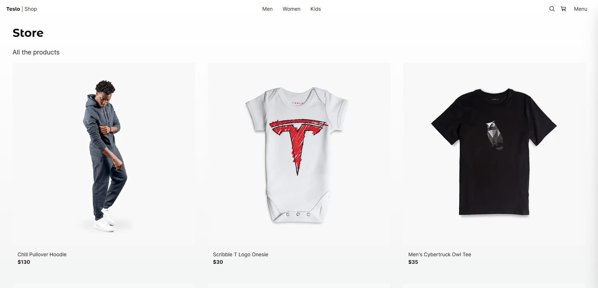 Proyect Teslo Shop (Udemy Course)
